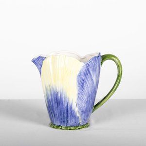 One of a Kind Floral Pitcher